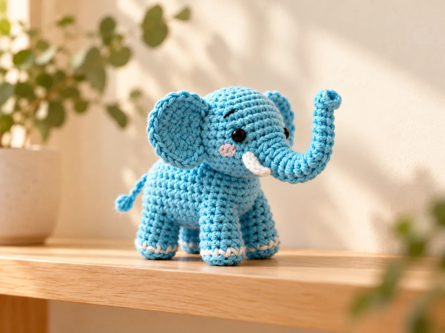 The Contemplative Elephant, scene illustration