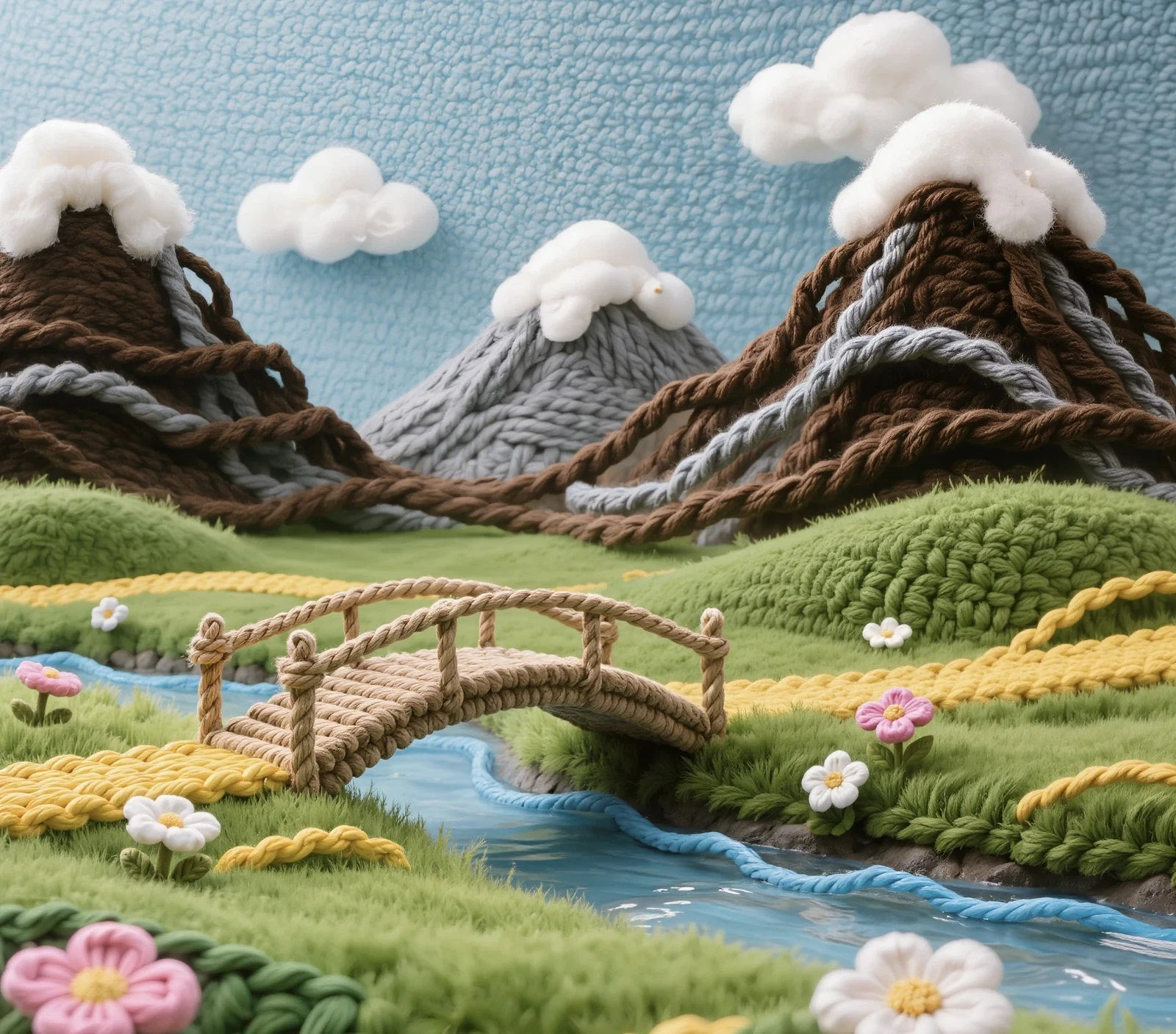 Living Textiles & Decor, collection concept illustration